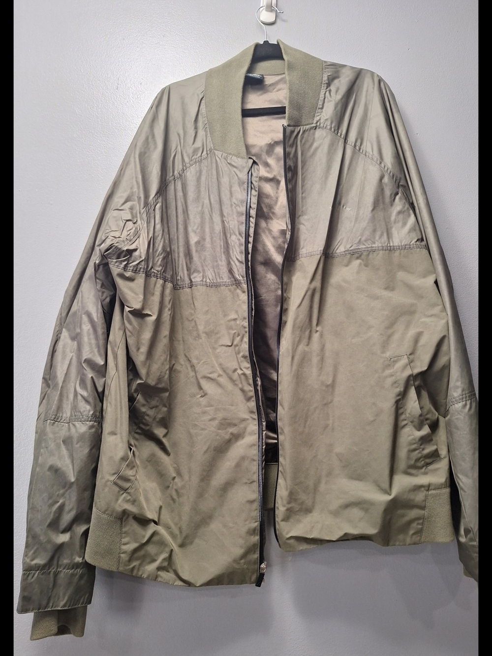 Jordan Olive Green Men's Bomber Jacket